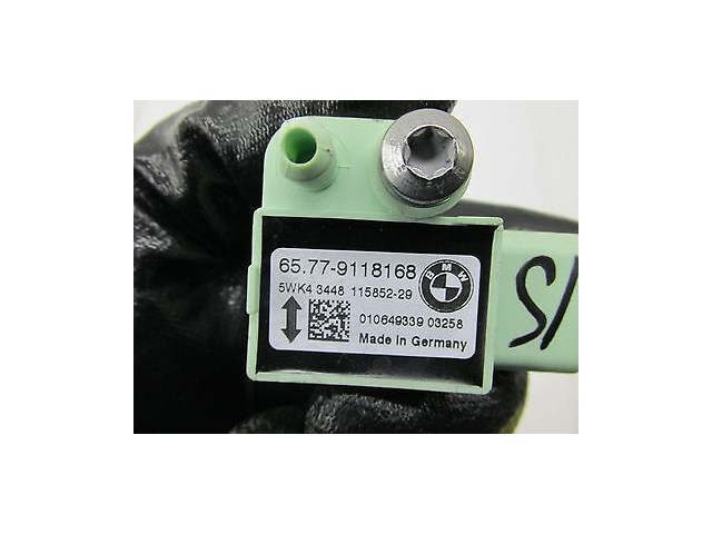 2006-2007 BMW 530I E60 OEM RIGHT FRONT DOOR AIRBAG IMPACT CRASH SENSOR 9118168