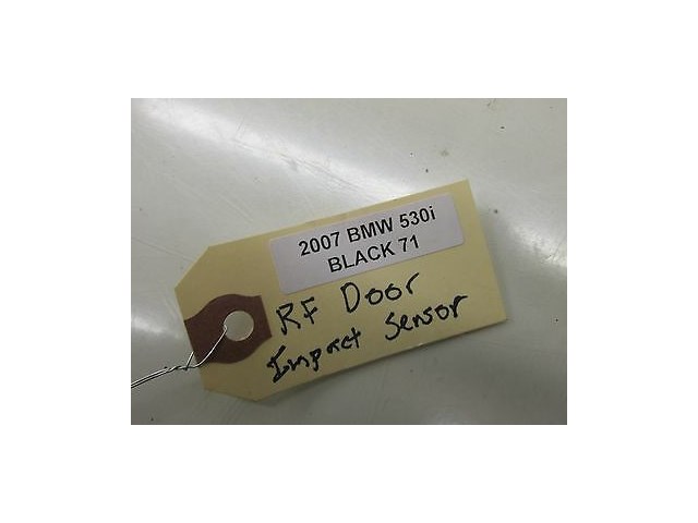 2006-2007 BMW 530I E60 OEM RIGHT FRONT DOOR AIRBAG IMPACT CRASH SENSOR 9118168