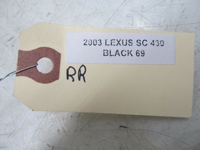 2002-2010 LEXUS SC430 Z40 OEM RIGHT REAR SRS AIRBAG CRASH SENSOR 