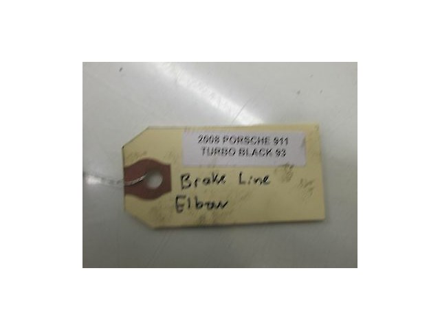 2005-2008 PORSCHE 911 TURBO 997 OEM ABS BRAKE LINE ELBOW CONNECTOR 