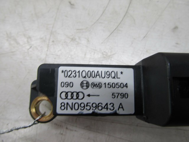 2000-2006 AUDI TT ROADSTER OEM LEFT FRONT UNDER SEAT IMPACT CRASH SENSOR 