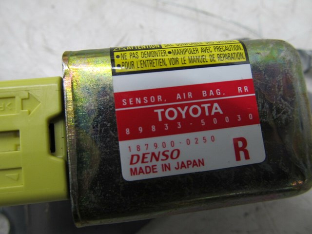   2001-2006 LEXUS LS430 OEM RIGHT REAR AIRBAG IMPACT CRASH SENSOR 