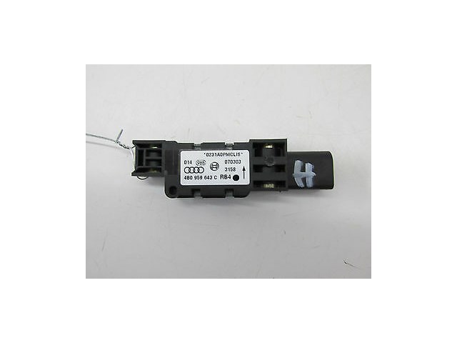 2004-2006 AUDI A8 L QUATTRO D3 OEM LEFT REAR C-PILLAR IMPACT CRASH SENSOR 