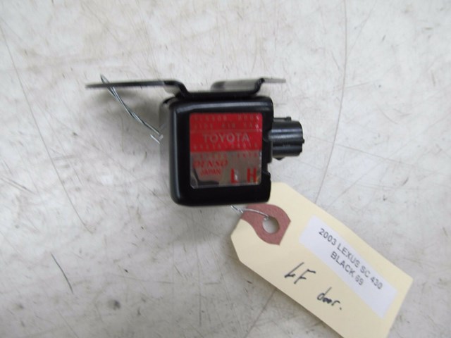 2002-2010 LEXUS SC430 Z40 OEM LEFT FRONT DRIVER DOOR SRS IMPACT CRASH SENSOR 