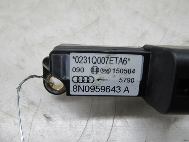 2000-2006 AUDI TT ROADSTER OEM RIGHT FRONT UNDER SEAT IMPACT CRASH SENSOR 