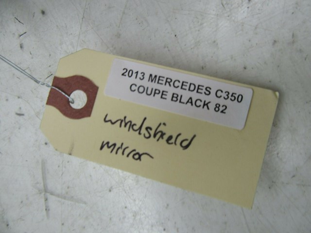 2012-2015 MERCEDES C350 COUPE OEM FRONT WINDSHIELD REAR VIEW MIRROR 