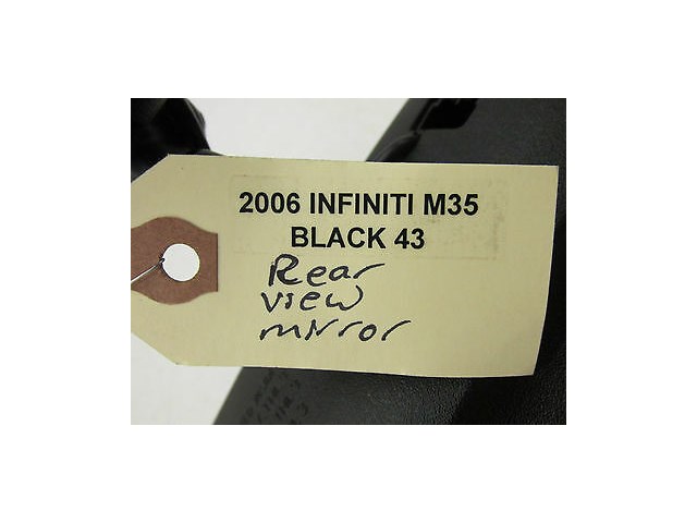 2006-2009 INFINITI M35 OEM CENTER REAR VIEW MIRROR AUTO-DIM COMPASS HOME LINK
