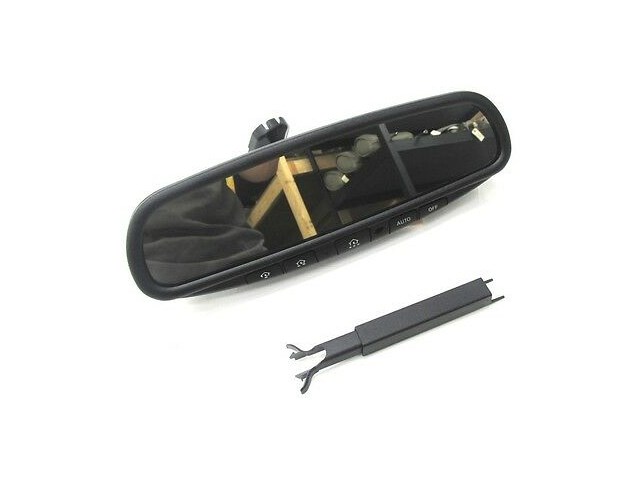 2004-2006 NISSAN QUEST OEM CENTER GLASS REAR VIEW MIRROR AUTO DIM HOME LINK