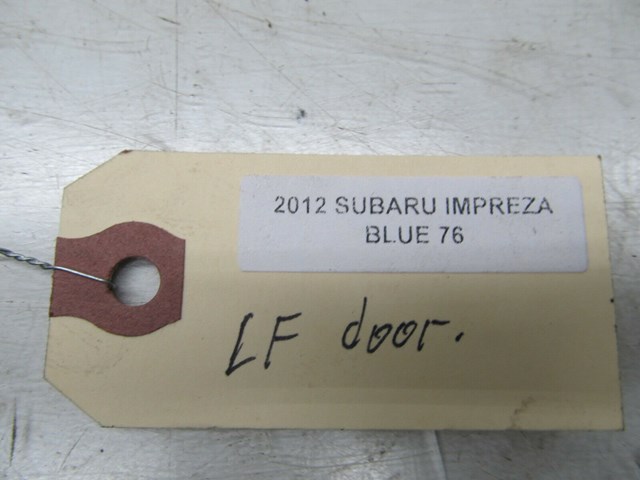 2010-2014 SUBARU IMPREZA OEM LEFT FRONT DRIVER DOOR IMPACT CRASH SENSOR 