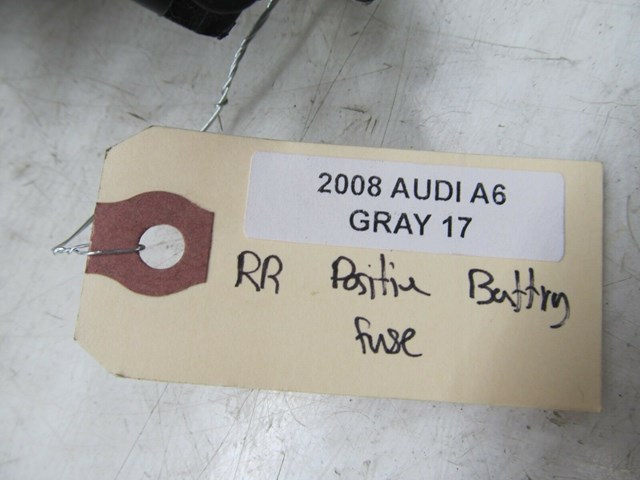 2005-2008 AUDI A6 C6 OEM RIGHT REAR POSITIVE BATTERY TERMINAL 