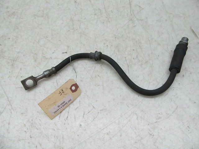 2004-2011 SAAB 9-3 AERO OEM RIGHT FRONT WHEEL BRAKE FLUID LINE 