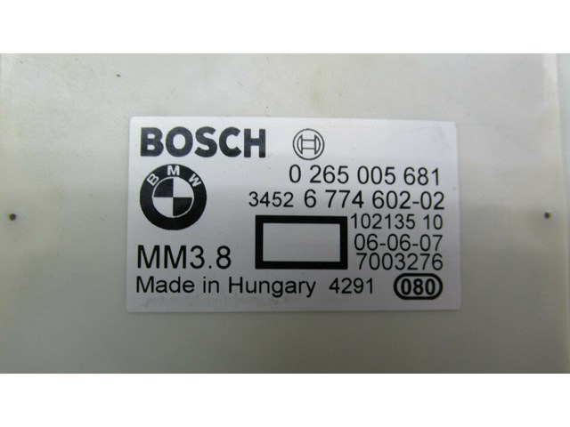 2006-2010 BMW 650i E64 E63 OEM YAW TURN RATE SPEED SENSOR 6774602