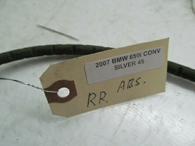2006-2010 BMW 650i E64 E63 OEM RIGHT REAR WHEEL ABS SPEED SENSOR 0 265 007 849