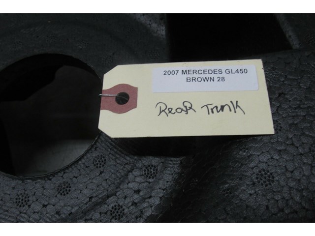 2007-2012 MERCEDES GL450 X164 OEM EMERGENCY TOOL KIT FOAM STORAGE A1648901614 