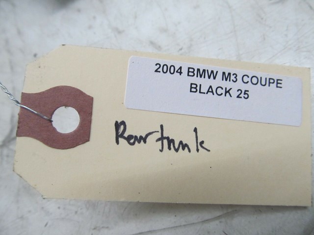 2002-2006 BMW M3 E46 OEM REAR TRUNK TOOL KIT TOP COVER LID 