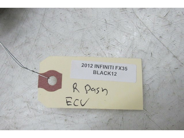 2009-2012 INFINITI FX35 OEM RF UNDER DASH ENGINE CONTROL MODULE ECU 4933095F4