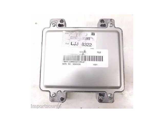 2005-2009 BUICK LACROSSE OEM ENGINE CONTROL MODULE UNIT ECU ECM 12598322