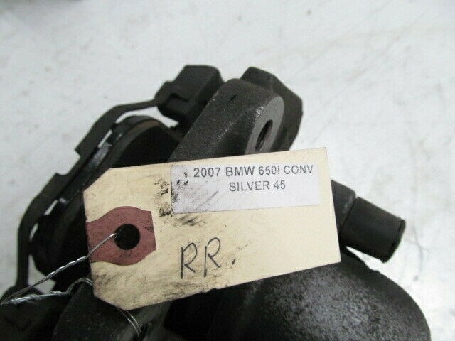 2006-2010 BMW 650i E64 E63 OEM RIGHT REAR PASSENGER SIDE BRAKE CALIPER 