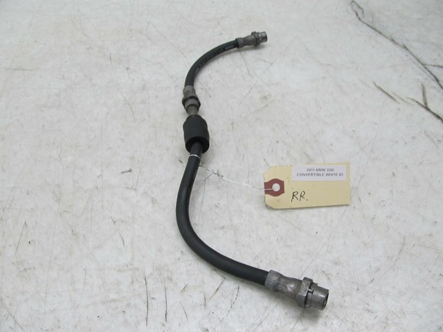  2009-2013 BMW 328i E93 LCI OEM RIGHT REAR BRAKE FLUID HOSE LINE 