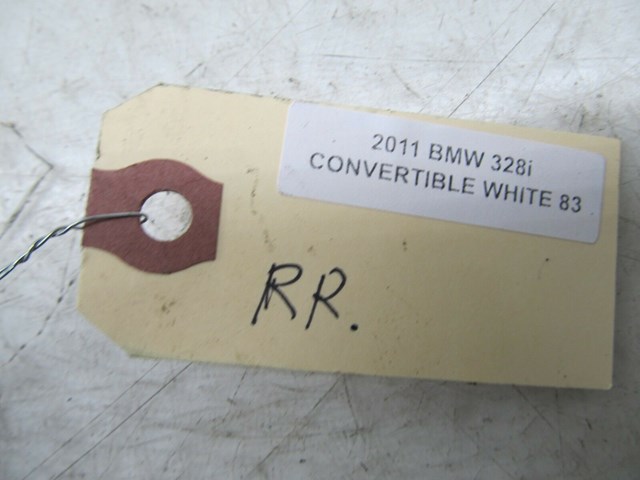  2009-2013 BMW 328i E93 LCI OEM RIGHT REAR BRAKE FLUID HOSE LINE 