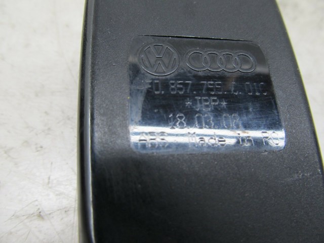 2005-2008 AUDI A6 C6 OEM RIGHT FRONT PASSENGER SEAT BELT BUCKLE 