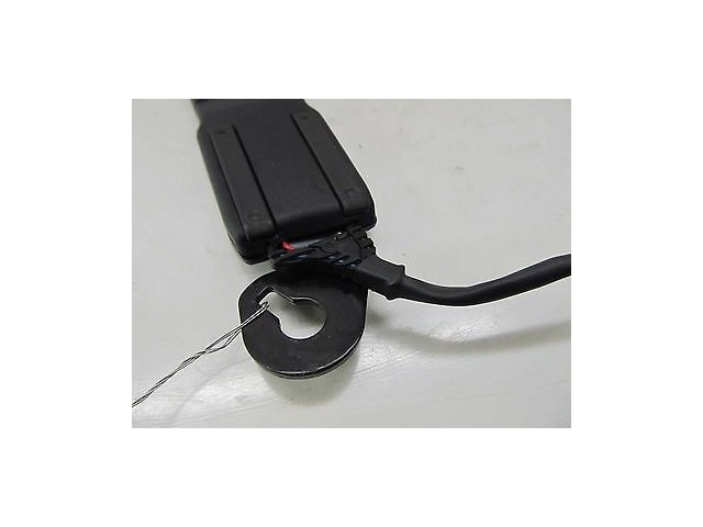 2009 AUDI A4 CABRIOLET 2.0T OEM RIGHT FRONT PASSENGER SIDE SEAT BELT BUCKLE