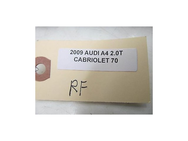 2009 AUDI A4 CABRIOLET 2.0T OEM RIGHT FRONT PASSENGER SIDE SEAT BELT BUCKLE