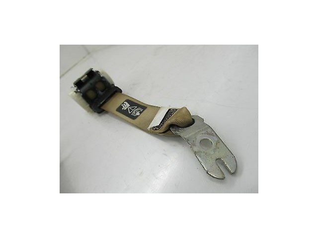 2006-2007 BMW 530I E60 OEM REAR SEAT BELT SET BEIGE W/ RECEIVER BUCKLE ASSEMBLY