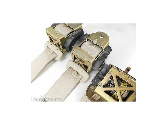 2005-2009 BUICK LACROSSE OEM REAR PASSENGER SEAT BELT RETRACTOR & BUCKLE SET