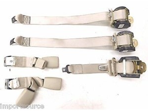 2005-2009 BUICK LACROSSE OEM REAR PASSENGER SEAT BELT RETRACTOR & BUCKLE SET