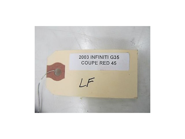 2003-2004 INFINITI G35 COUPE OEM LEFT FRONT DRIVERS SEAT BELT BUCKLE RECEIVER