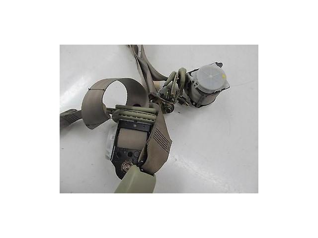 2003-2004 INFINITI G35 COUPE OEM REAR PASSENGER SEAT BELT SET W/ BUCKLES BEIGE