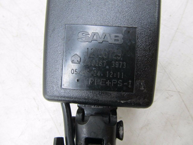  2004-2011 SAAB 9-3 OEM RIGHT FRONT PASSENGER SEAT BELT BUCKLE RECEIVER 
