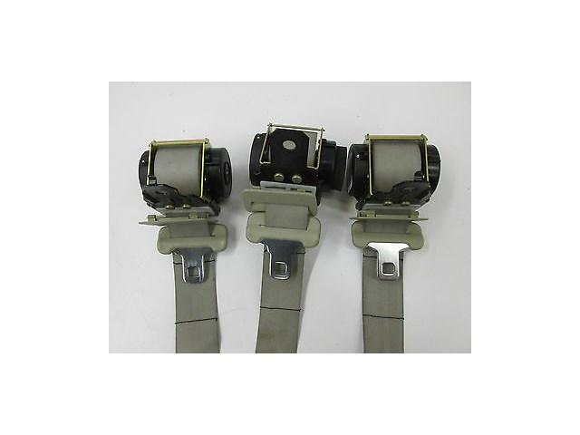 2003-2004 INFINITI M45 OEM REAR BACK SEAT BELTS AND RELEASE BUCKLES SET OF 3 
