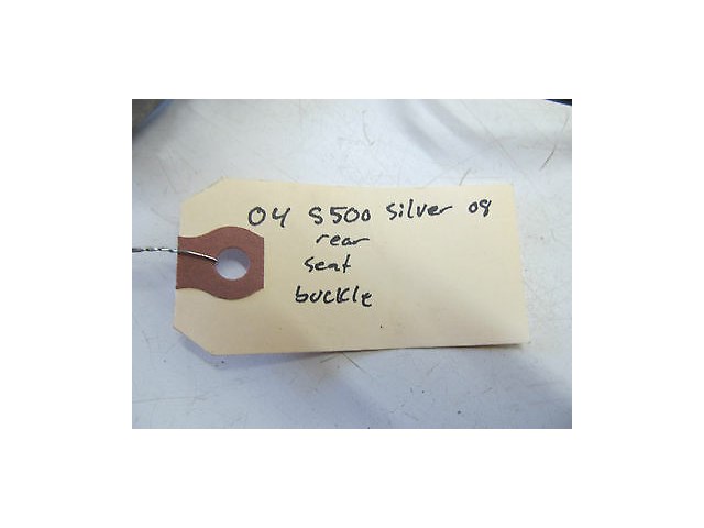 2003-2006 MERCEDES BENZ S500 W220 OEM REAR CENTER SEAT BELT BUCKLE RELEASE 