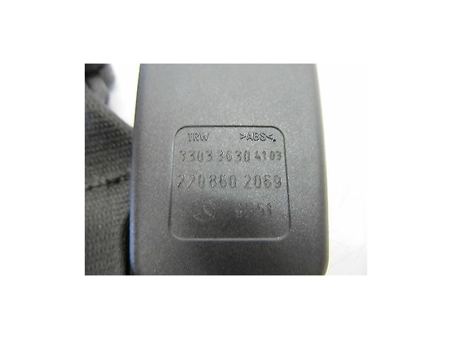 2003-2006 MERCEDES BENZ S500 W220 OEM REAR CENTER SEAT BELT BUCKLE RELEASE 