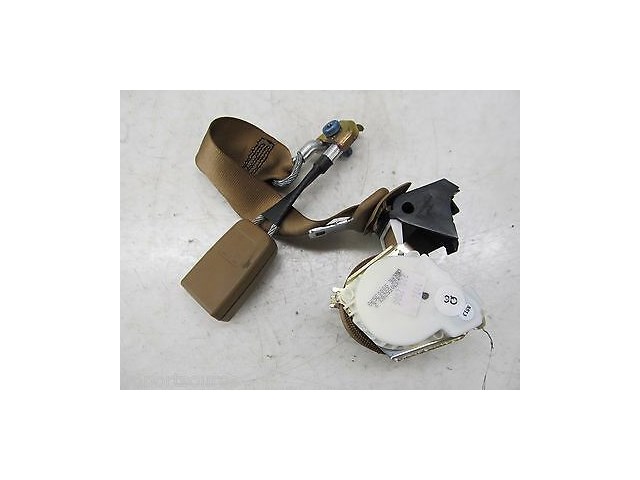 2007-2009 MERCEDES S550 W221 OEM REAR CENTER SEAT BELT WITH BUCKLE BROWN 