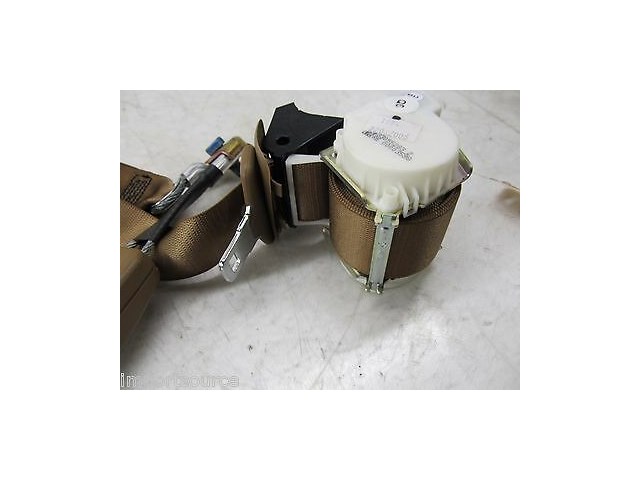 2007-2009 MERCEDES S550 W221 OEM REAR CENTER SEAT BELT WITH BUCKLE BROWN 