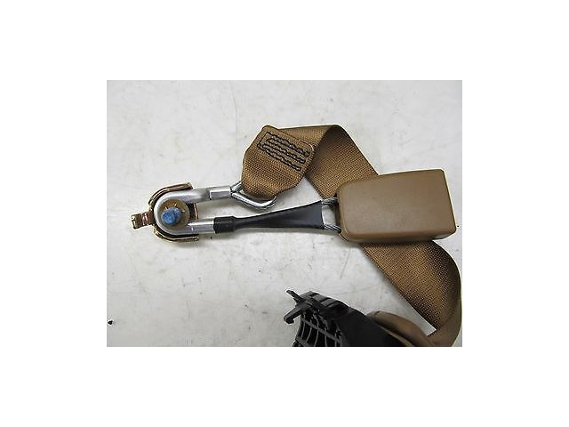 2007-2009 MERCEDES S550 W221 OEM REAR CENTER SEAT BELT WITH BUCKLE BROWN 