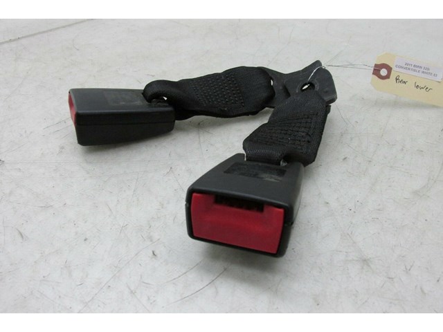  2009-2013 BMW 328i E93 LCI OEM REAR PASSENGER SEAT BELT BUCKLES  