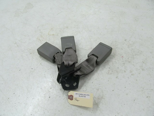 2013-2017 CADILLAC XTS OEM REAR SEAT BELT BUCKLES SET OF 3