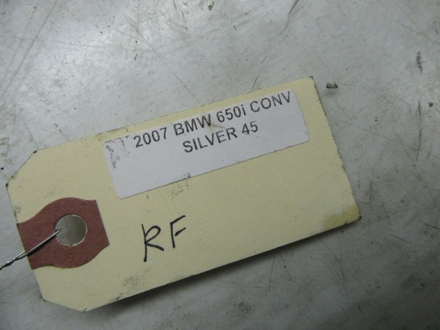 2006-2010 BMW 650i E64 OEM RIGHT FRONT PASSENGER SIDE BRAKE HOSE LINE