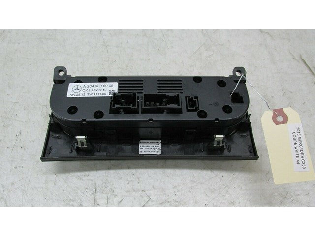 2012-2015 MERCEDES C250 COUPE W204 OEM A/C HEATER CLIMATE CONTROL SWITCH 