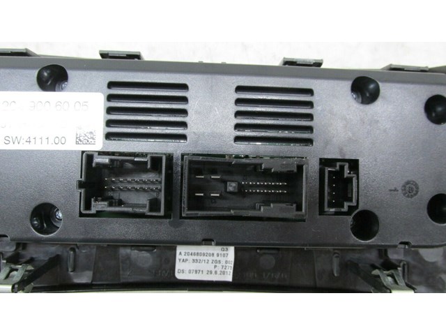 2012-2015 MERCEDES C250 COUPE W204 OEM A/C HEATER CLIMATE CONTROL SWITCH 