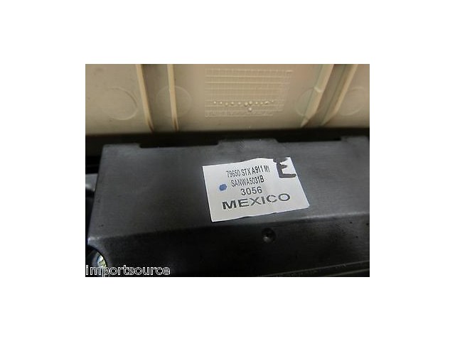 2007-2009 ACURA MDX OEM CENTER CONSOLE REAR FACING CLIMATE CONTROL