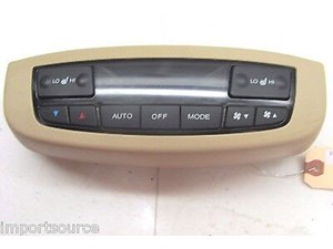 2007-2009 ACURA MDX OEM CENTER CONSOLE REAR FACING CLIMATE CONTROL