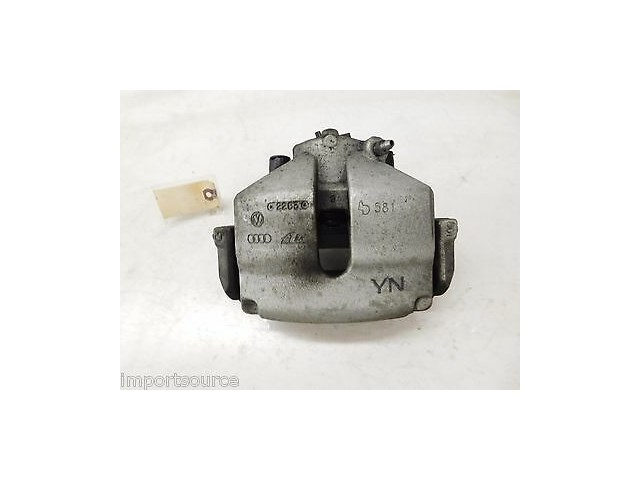 2012-2015 VOLKSWAGEN BEETLE A5 OEM LEFT FRONT BRAKE CALIPER W/ PADS