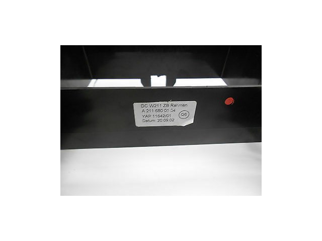 2003-2006 MERCEDES BENZ E500 W211 OEM RADIO CLIMATE CONTROL BEZEL FRAME CAGE