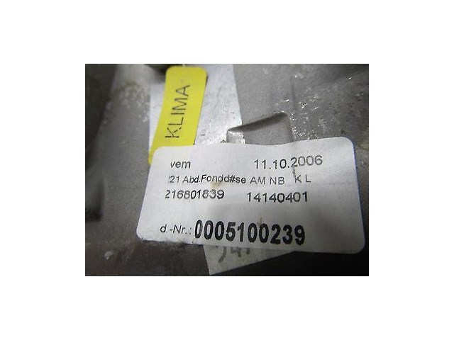 2007-2009 MERCEDES S600 W221 OEM CENTER CONSOLE REAR FACING CLIMATE CONTROL TRIM