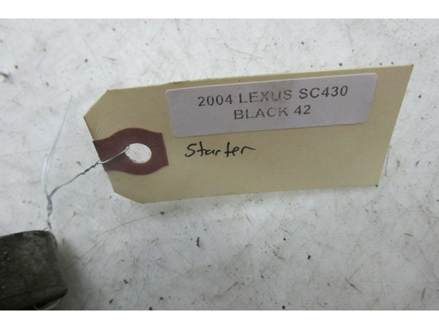  2002-2006 LEXUS SC430 OEM ENGINE STARTER ASSEMBLY 28100-50110